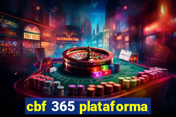 cbf 365 plataforma